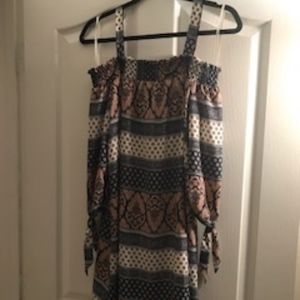 Luxology Cold Shoulder Dress, S, NWT